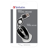 thumbnail of Verbatim Raton Go Mini Cable Usb Retractil 1000Ppp Ultraportatil Negro