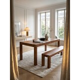 thumbnail of Esstisch Massivholz 160x80 cm | Sheesham Holztisch Rechteckig | Dunkelbraun | Handarbeit | NAKO Kollektion | Kadima Design