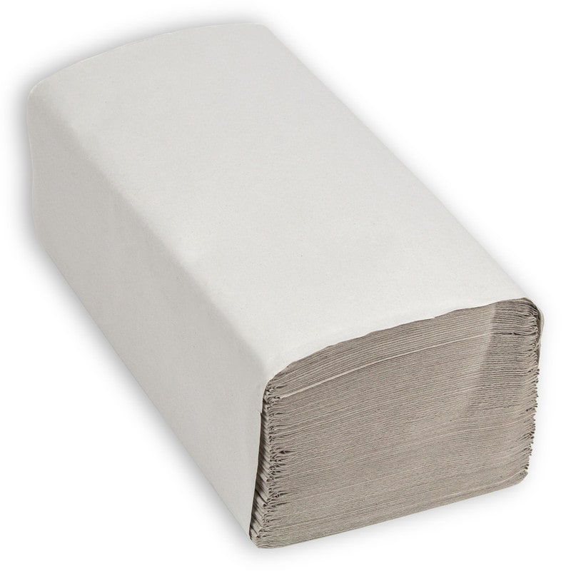 DayBays 200 Stk. Handtuchpapier 250x230 mm 1-lagig V- Falz Grau