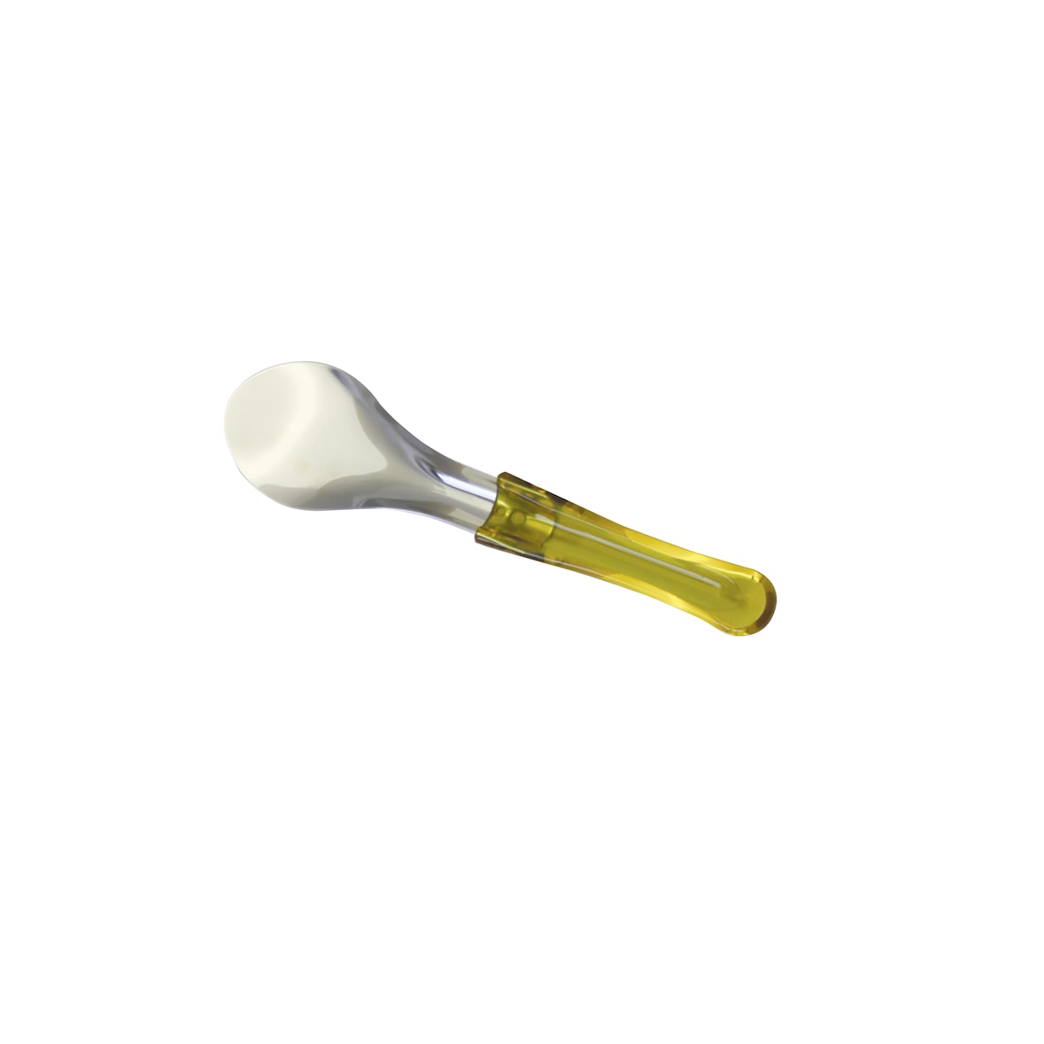 Schneider - Eisspachtel, Edelstahl, Griff gelb transparent, 260 x 65 x 15 mm