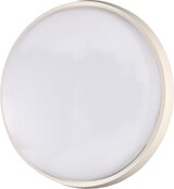 thumbnail of Olly LED-Deckenleuchte aus Metall und Polycarbonat, warmweißes Licht 3000K, 30W, IP54, weißes minimalistisches rundes Design, Code 3315-65-102