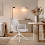 thumbnail of Esszimmerstuhl / Drehstuhl Tavaro Stoff beige hjh LIVING