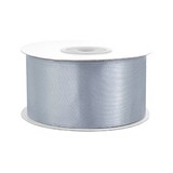 thumbnail of 38mm Satinband 25m Schleifenband Geschenkband Dekoband Stoffband Dunkelgrau