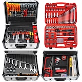 thumbnail of FAMEX 419-51 Profi Alu Werkzeugkoffer bestückt - PROFESSIONAL - mit Werkzeug Set - 275-tlg.