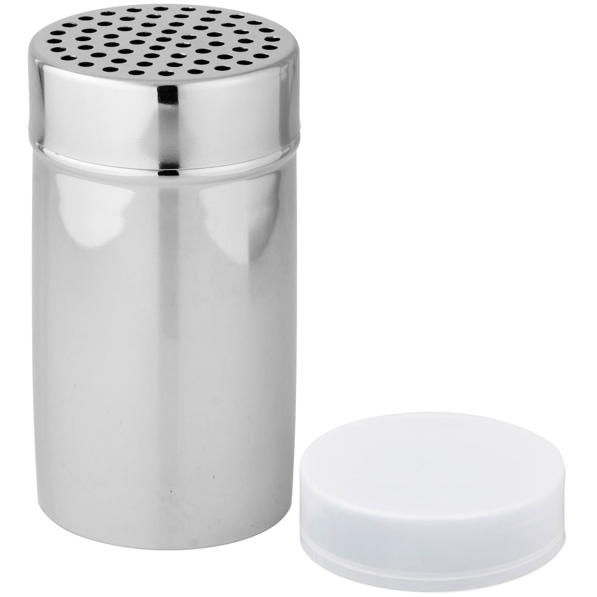 METRO Professional Salero INOX, acero inoxidable, Ø 7 x 13 cm