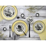 thumbnail of CreaTable Windmühle Gelb Kombiservice 16-tlg Steingut