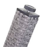 thumbnail of Poly rotan set Halden, tuinmeubelen balkonset ~ grijs, kussens crème