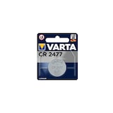 thumbnail of Varta Cr 2477 Lithium-Knopfzellenbatterie, 3 V, 1 Stück, Silber, 13 G