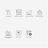 thumbnail of Sofá exterior, reforçado, Alumínio, Cor Branco, Poltrona: 59x72x112