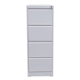 thumbnail of Hängeregisterschrank | HxBxT 134x46x62 cm | Format Legal + A4 abschließbar | Weiß | Aktenschrank Büroschrank Stahlschrank