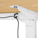 thumbnail of tectake Escritório elétrico ajustável em altura Skadi  Carvalho/Branco