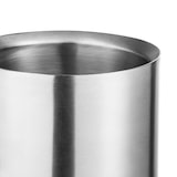 thumbnail of 4x Flaschenkühler, Ø 12 cm, Höhe 19 cm, gun metal, doppelwandig, Chromnickelstahl