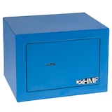 thumbnail of HMF 49216-05 Tresor mit Schlüssel, Möbeltresor klein, 23 x 17 x 17 cm, Blau