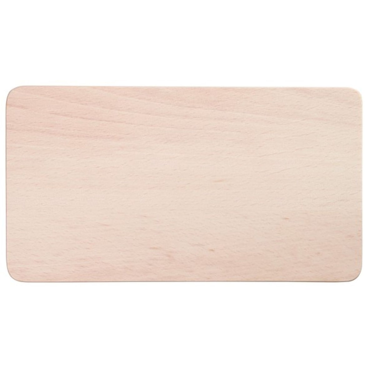 Frühstücksbrett Frühstücksbrettchen Vesperbrett eckig Buche Holz