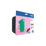 thumbnail of Tintenpatrone LC-227XL Value Pack für Brother-Drucker, CMYK, für ca. 1.200 Seiten DIN A4 je Tintenpatrone