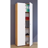 thumbnail of Vandol Ikombi Universalschrank 2 Türen Buche dekor,Weiß.