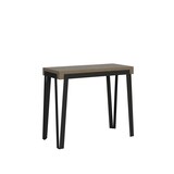 thumbnail of Itamoby Consolle allungabile 90x40/196 cm Rio Small Tortora telaio Antracite