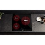 thumbnail of EVVO Placa Inducción 3 zonas de cocinado V61, Potencia máxima 7.200W, 9 niveles, máx diámetro 30 cm, booster, control táctil, indicador de calor