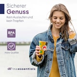 thumbnail of Inoverse 500 stk Pappbecher, Kaffeebecher To Go 180ml / 7.5oz, Einwegbecher