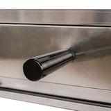 thumbnail of Romux® Forno de Pizza Eléctrico Compacto de 1 gaveta para 1 Pizza de 30 cm bancada em aço inox com Aquecimento Rápido | Temperatura 350°C - 1600 W