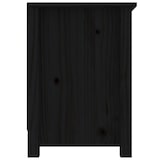 thumbnail of vidaXL TV-Schrank Schwarz 103x36,5x52 cm Massivholz Kiefer