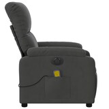 thumbnail of vidaXL Massagesessel Elektrisch Dunkelgrau Mikrofasergewebe