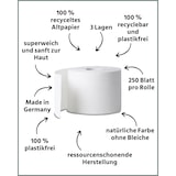 thumbnail of Toilettenpapier oecolife Recycling 1592703 3-lagig 250 Blatt 27 Rollen