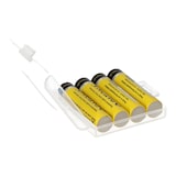 thumbnail of PATONA 4x Akku f. Micro AAA LR3 LR03 900mAh inkl. Box