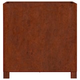 thumbnail of vidaXL Plantenbak met poten roestig 50x50x50 cm cortenstaal