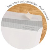 thumbnail of Calligraphe 500x Enveloppes auto.adh. 162x229 fen. 45x100- Weiß 699C