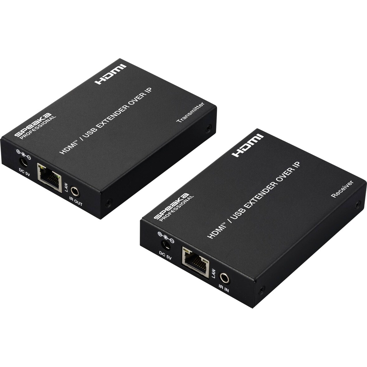 SpeaKa Professional SP-HDE-350 HDMI® HDMI Extender über Netzwerkkabel RJ45 KVM-Funktion  SP-12774724