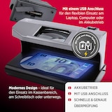 thumbnail of OLYMPIA UV 588 Geldscheinprüfgerät mit Magnetsensor und Wasserzeichentest 2x 3W UV LED