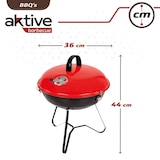 thumbnail of Barbacoa redonda con tapa Aktive