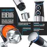 thumbnail of Arendo Stabmixer Edelstahl, elektrischer Pürierstab 1500 Watt, stufenlose Geschwindigkeit, Turbotaste, Rührstab für Babynahrung, Suppe, Smoothie