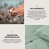 thumbnail of Schiesser Bettwäscheset Molly - Musselin - 2-teilig - 135 x 200 cm - Hellgrün