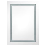 thumbnail of Helloshop26 - Badezimmerschrank mit LED-Spiegel 50x13x70 cm Eiche 02_0006588