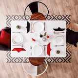 thumbnail of Assiette à dessert Arcopal Domitille Opale Rouge 18Cm