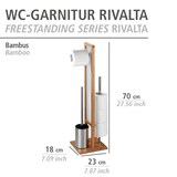 thumbnail of WENKO Stand WC-Garnitur Mod. Rivalta Bambus