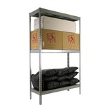 thumbnail of SimonRack Industrieregal, 2000x1500x450 mm, 400 kg am Biegepunkt, 3 Metallböden, Garagenregal, Verzinkt- Ecoforte