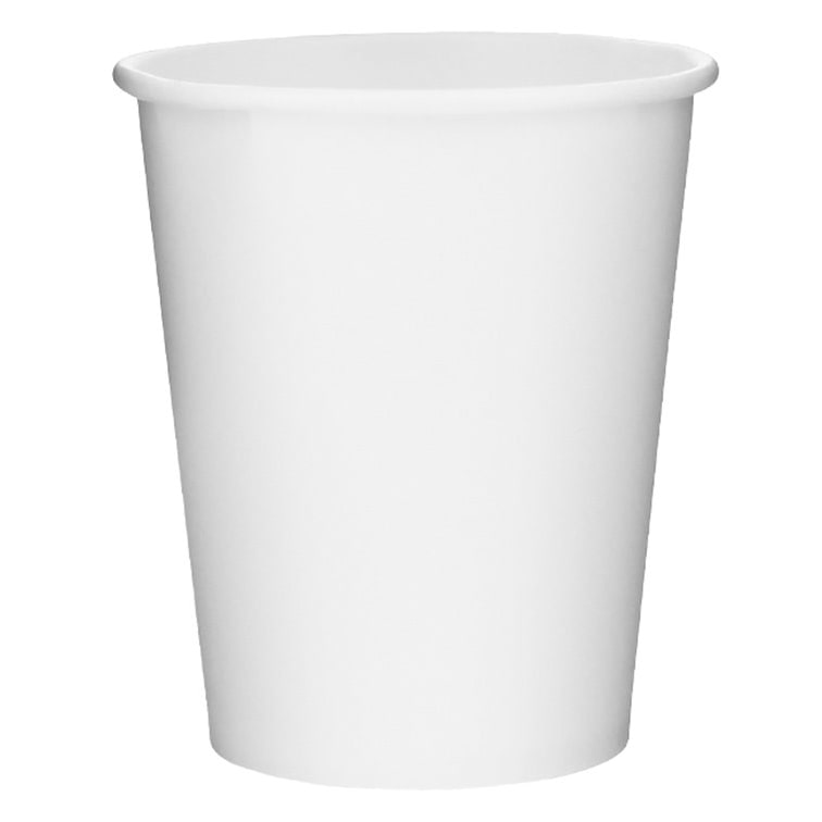 MONOUSO - Kaffeebecher To Go Karton Weiß 6Oz/180ml Ø7,0cm (50 Stück)
