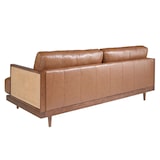 thumbnail of Angel Cerdá  3-Sitzer-Sofa aus braunem Leder 6177C