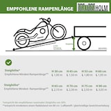 thumbnail of TRUTZHOLM 1 x Auffahrrampe klappbar 228 cm 340 kg Traglast Alu Anti Rutsch E-Bike Fahrradrampe