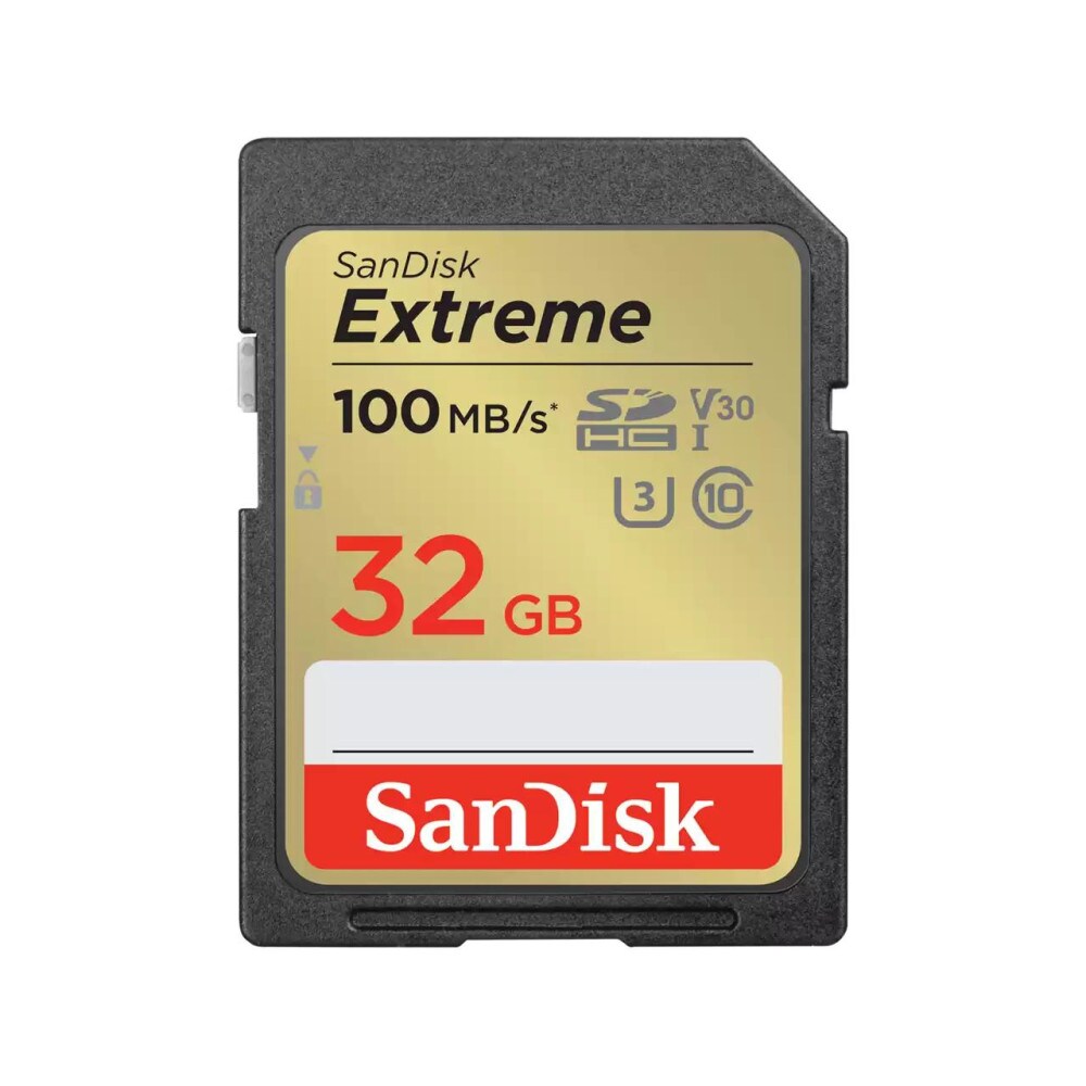 SanDisk Extreme 32GB SDHC UHS-I Speicherkarte V30 100MB/s