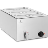 thumbnail of Royal Catering - Bain Marie - 600 W - 3 GN 1/3 - Aftapkraan