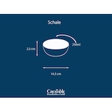 thumbnail of CreaTable Yuki Grün-blau Mehrzweckschale 4-tlg Steinzeug