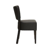 thumbnail of METRO PROFESSIONAL Gestoffeerde restaurantstoel Jack, set van 2, beukenhout/kunstleer, zwart
