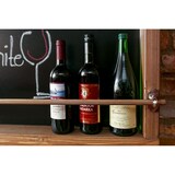 thumbnail of Rustikale Kreidetafel / Wandbar / Weinregal "Nele" 120x60cm - Weiß