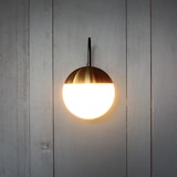 thumbnail of Applique murale BISTRO Globe opalin - H 29 cm