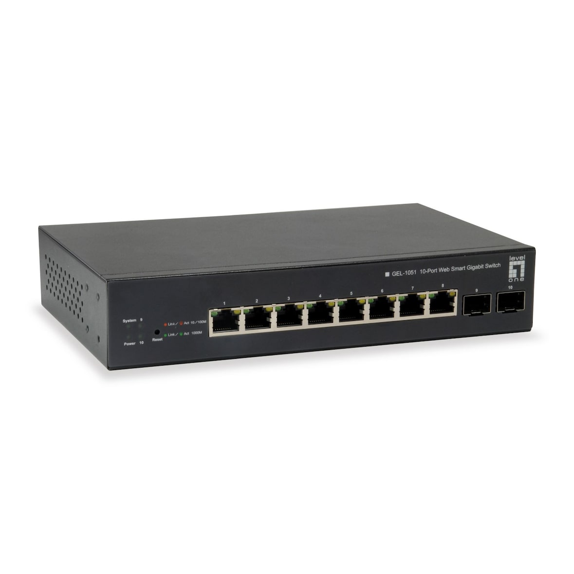 GEP-1051 - Switch - Smart - 8 x 10/100/1000 (PoE+)