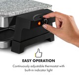 thumbnail of Sirloin Raclette 1500W Aluminium / Stein 8 Personen Kontroll-LED Schwarz